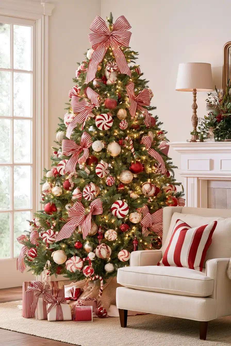 27 Dreamy Candyland Christmas Tree Decorations for a Playful Holiday