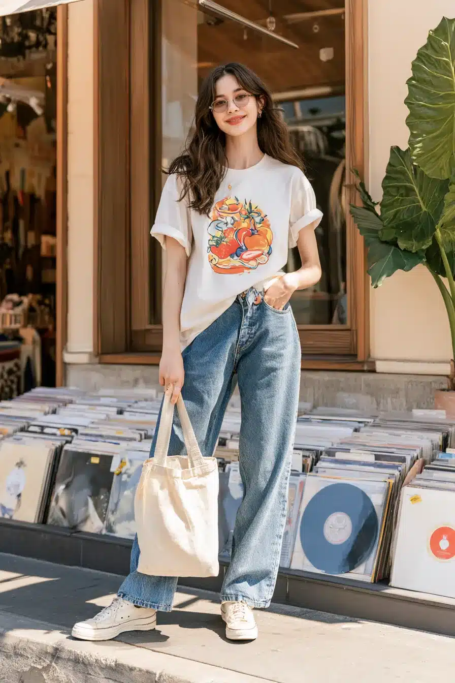 27 Chic Baggy Jeans Outfit Ideas for a Relaxed and Stylish Wardrobe