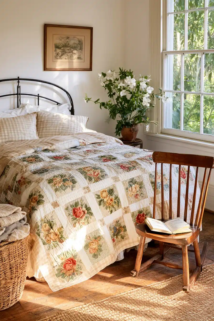 27 Beautiful Vintage Cottagecore Bedroom Ideas Full of Cozy Charm