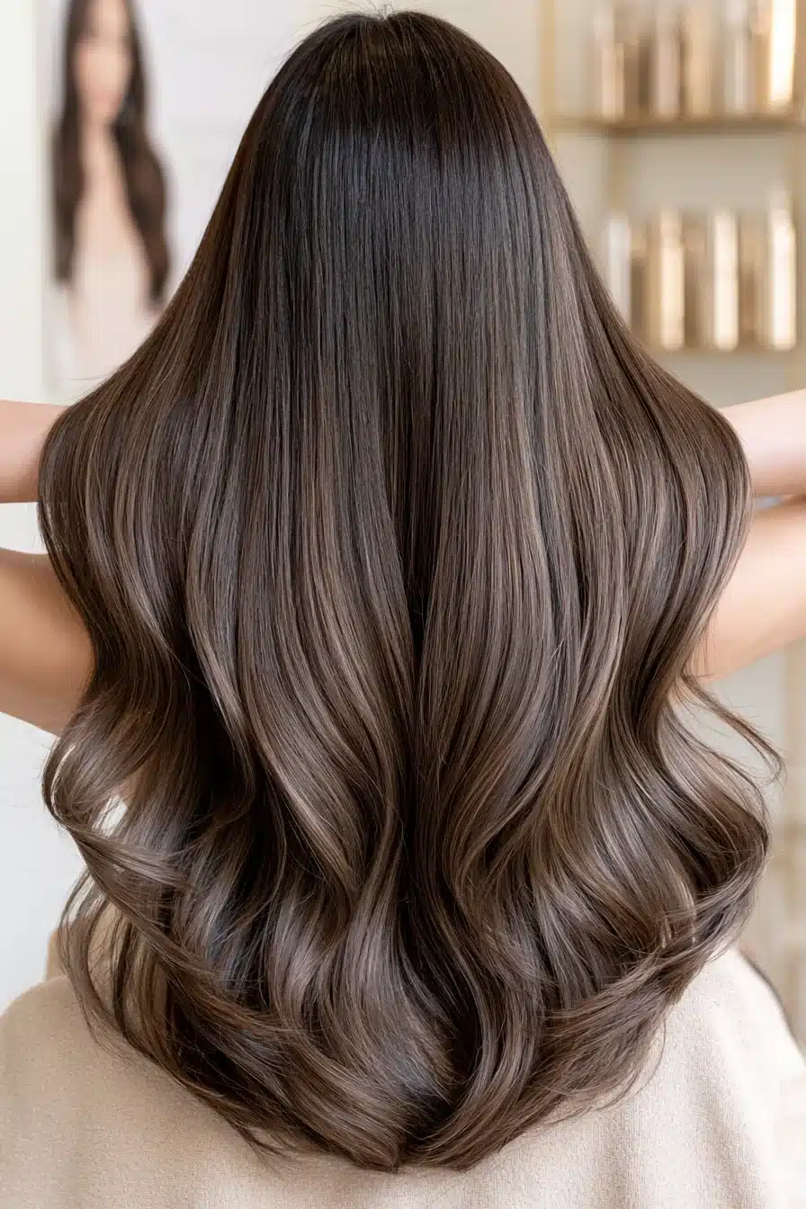 27 Beautiful Grey Blending Ideas for Dark Hair to Embrace Your Silver Strands