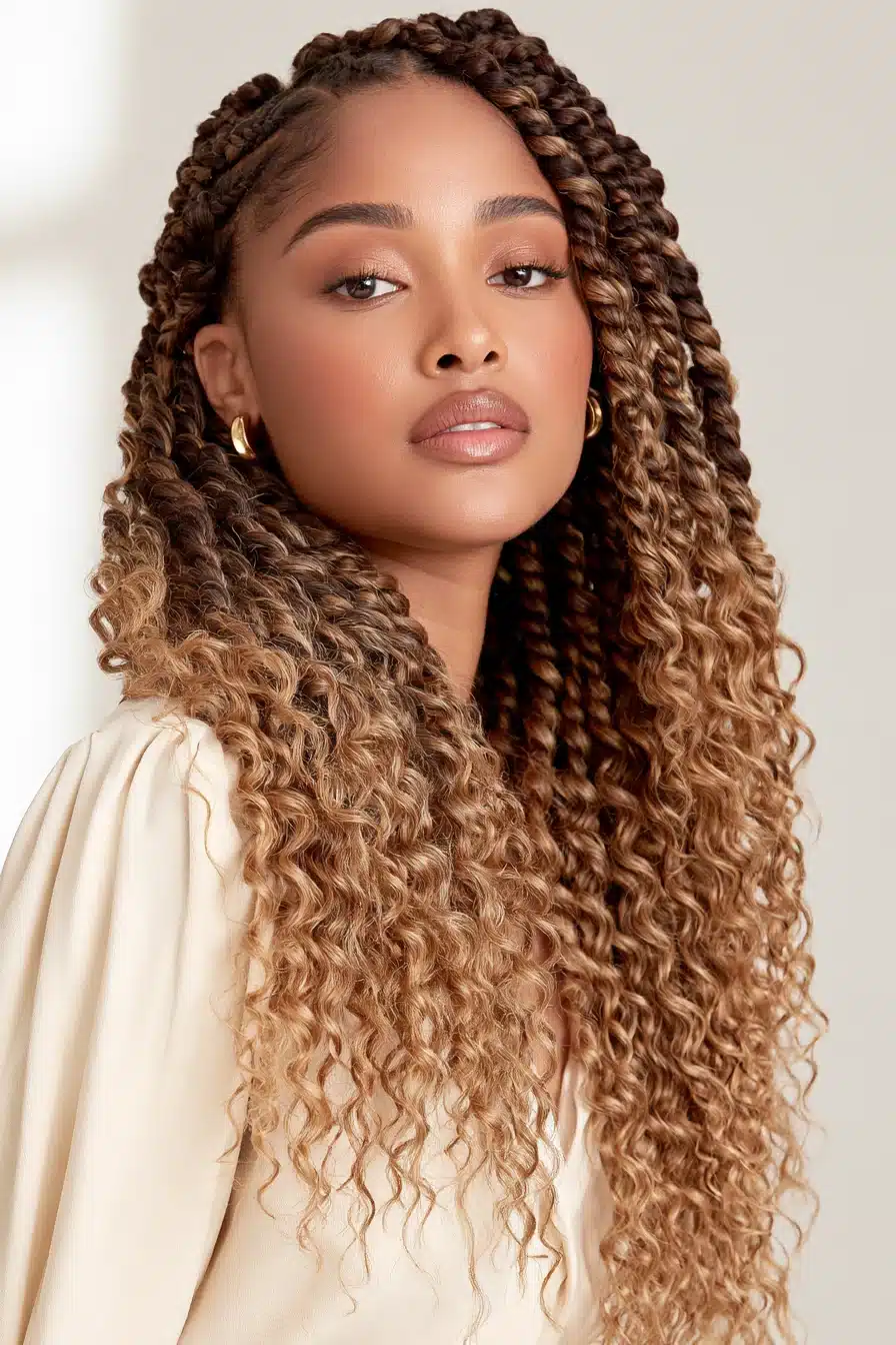 27 Beautiful Boho Knotless Braids for an Effortlessly Chic Look