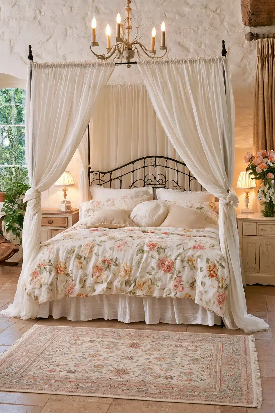 27 Beautiful Vintage Cottagecore Bedroom Ideas Full of Cozy Charm
