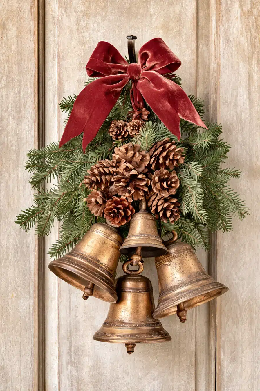 27 Magical Christmas Door Decorations for a Warm and Festive Welcome