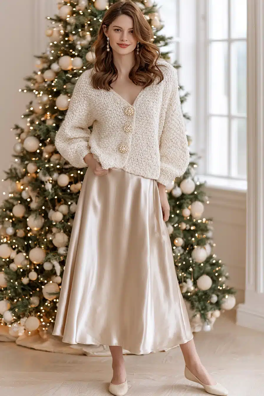 27 Cozy Christmas Dinner Outfit Ideas for a Beautiful Holiday Look