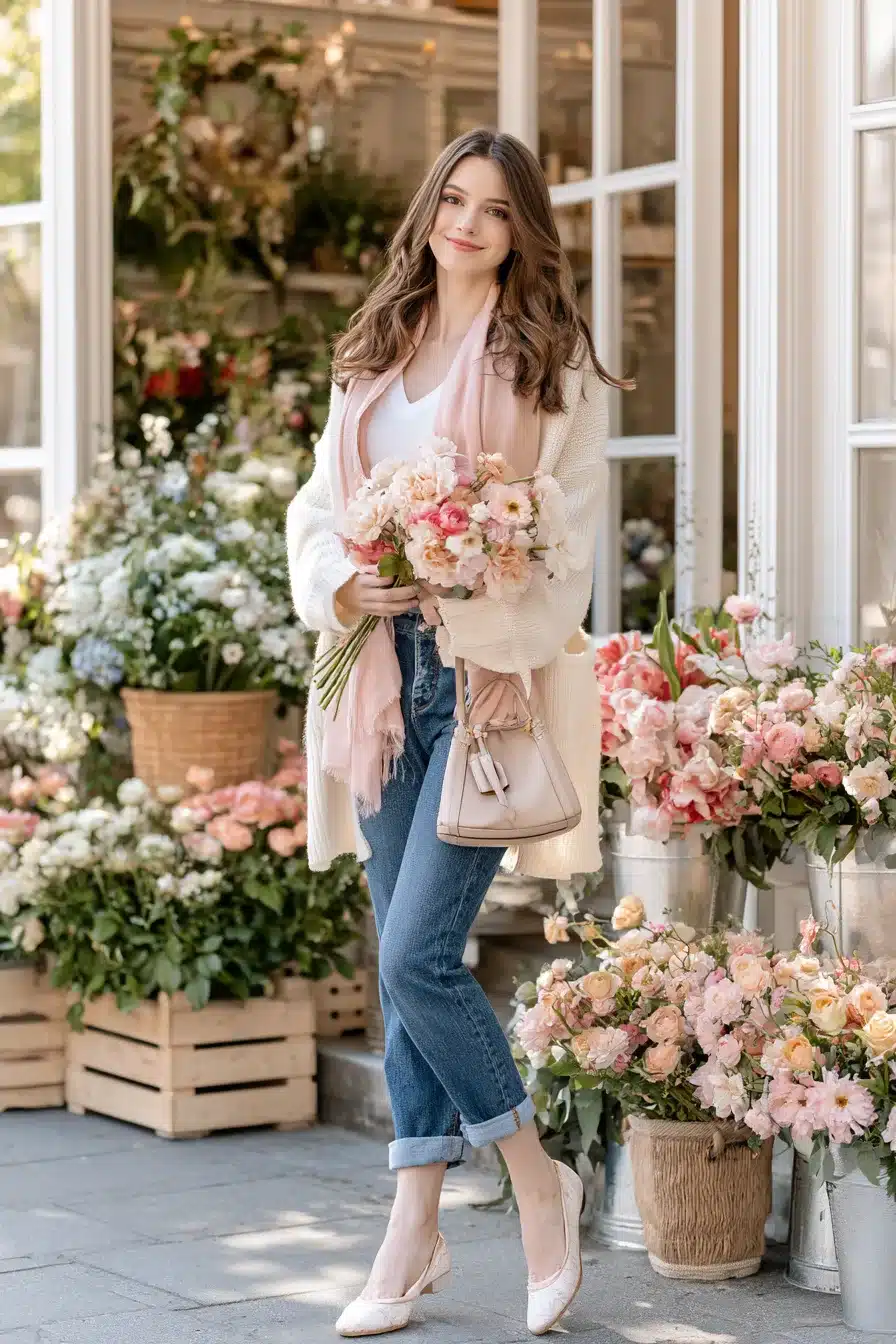 27 Chic Pink Scarf Outfit Ideas to Add a Pop of Color to Your Wardrobe