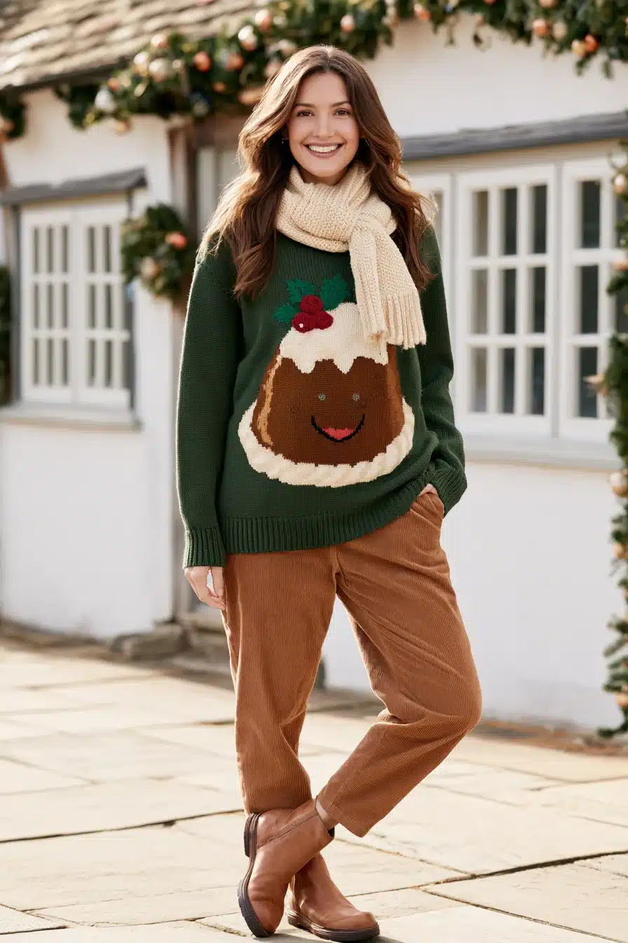27 Cozy Christmas Jumper Ideas for Festive Outfits Full of Holiday Cheer