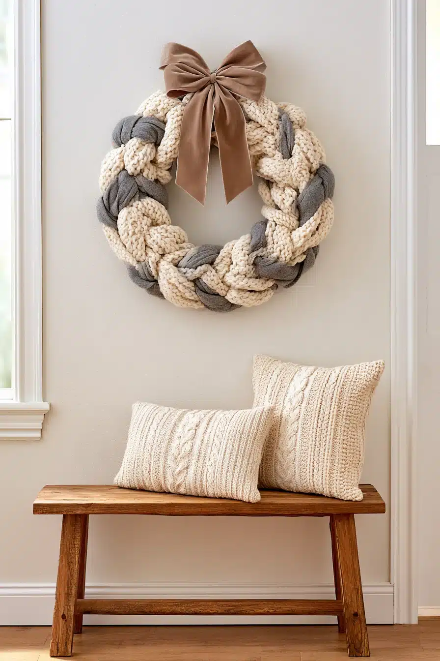 27 Charming Rag Wreaths to Create With Colorful Fabric Scraps