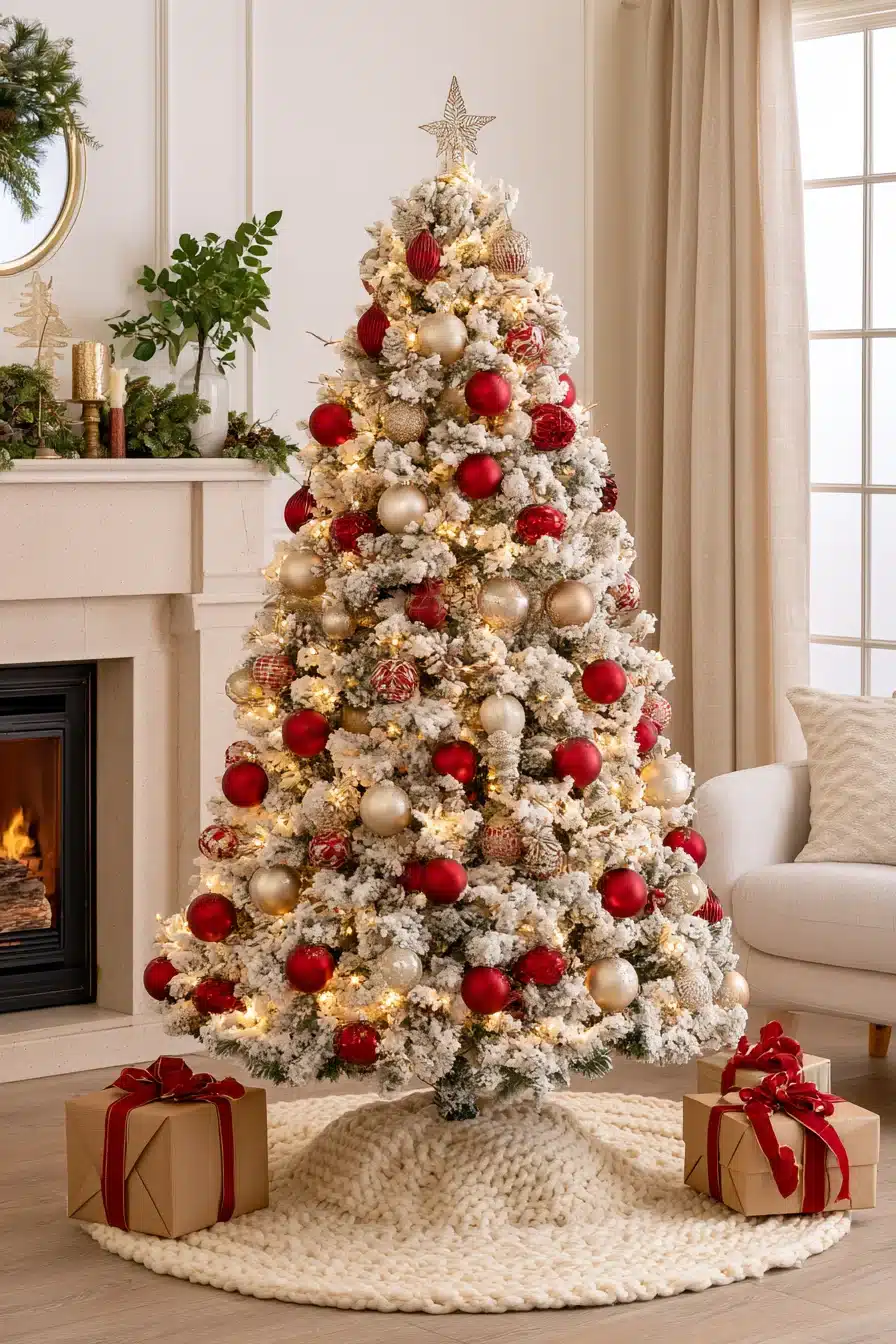 27 Timeless Traditional Christmas Tree Ideas for a Warm and Festive Home