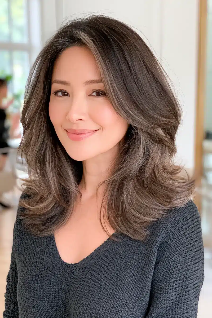 27 Beautiful Grey Blending Ideas for Dark Hair to Embrace Your Silver Strands