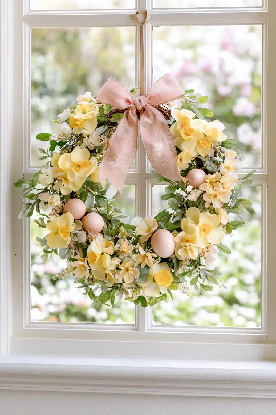 27 Beautiful Wreaths on Windows Ideas for a Charming, Festive Home