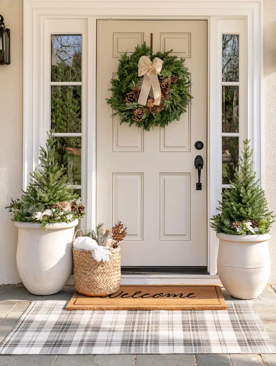 27 Cozy Winter Porch Decor Ideas for a Warm and Welcoming Entrance