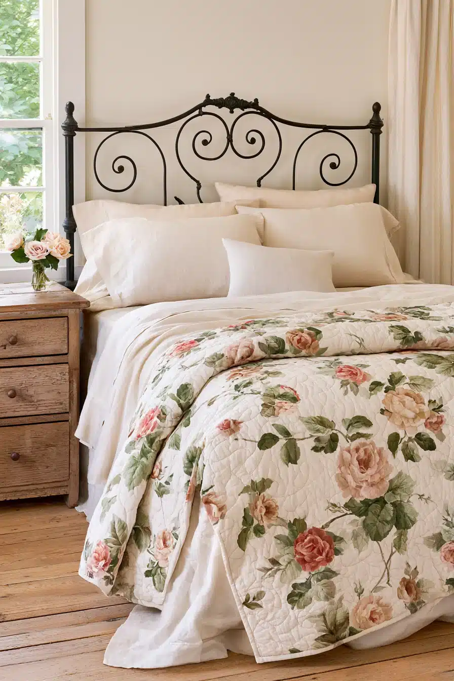 27 Beautiful Vintage Cottagecore Bedroom Ideas Full of Cozy Charm