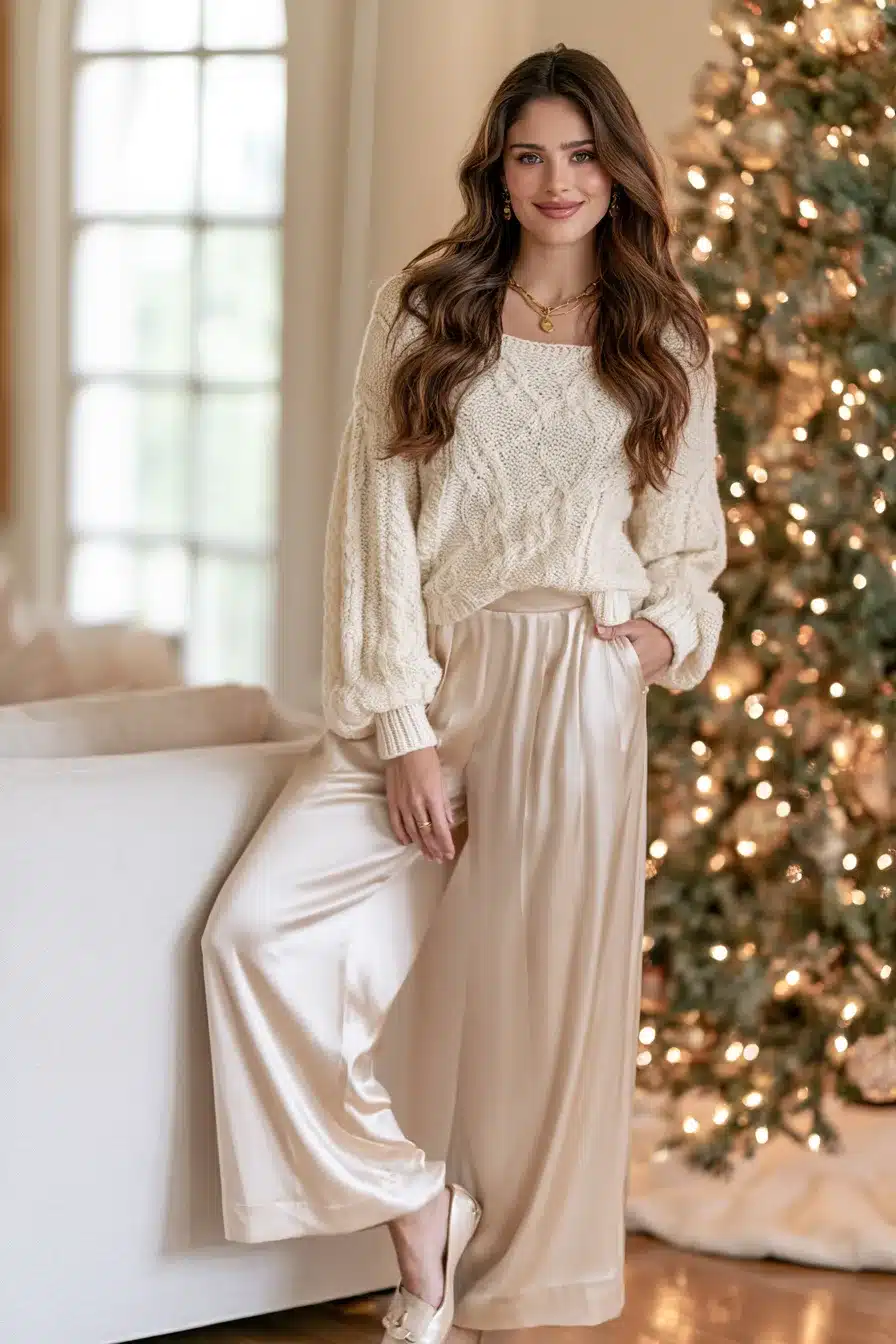 27 Cozy Christmas Dinner Outfit Ideas for a Beautiful Holiday Look