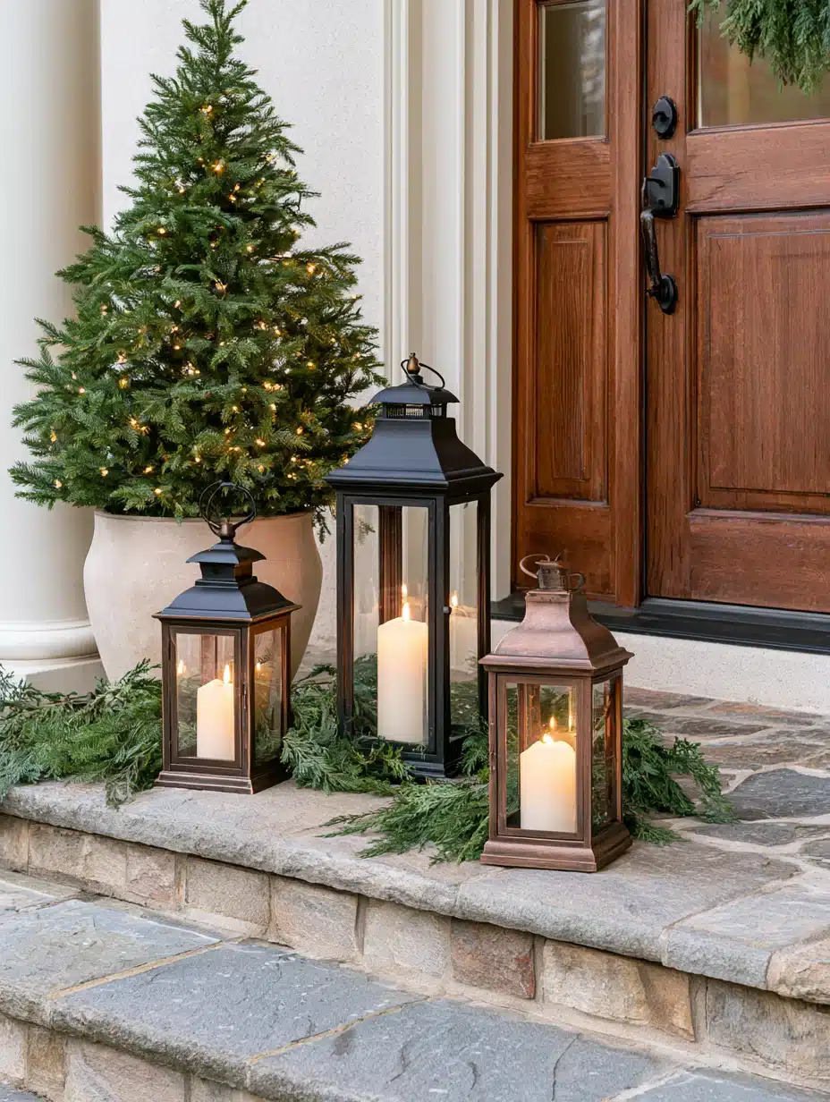 27 Cozy Winter Porch Decor Ideas for a Warm and Welcoming Entrance