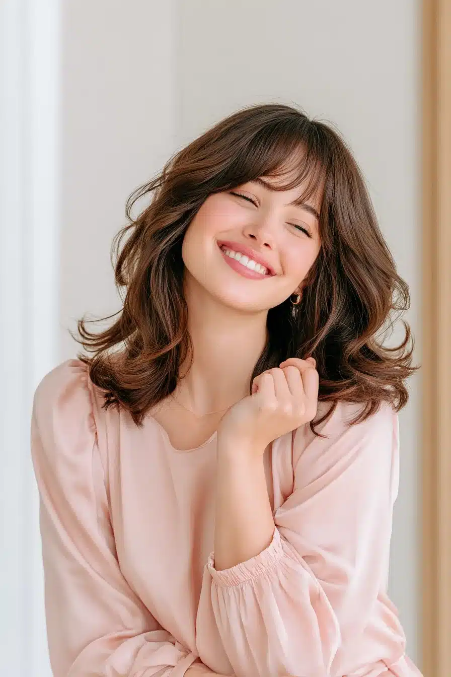 27 Flattering Round Face Hairstyle Ideas to Refresh Your Look