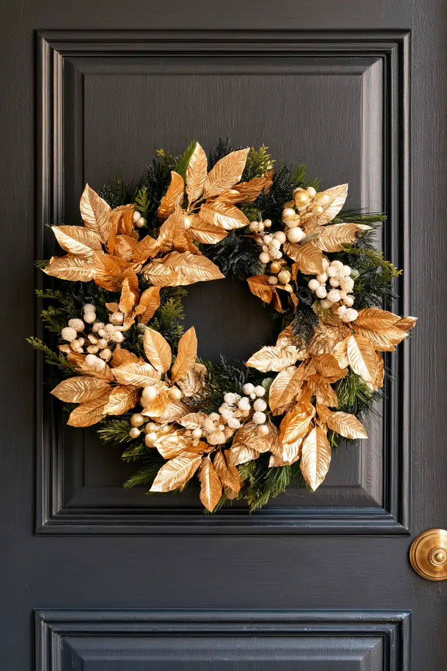 27 Cozy Winter Wreaths for Front Door Decor That Welcomes Everyone