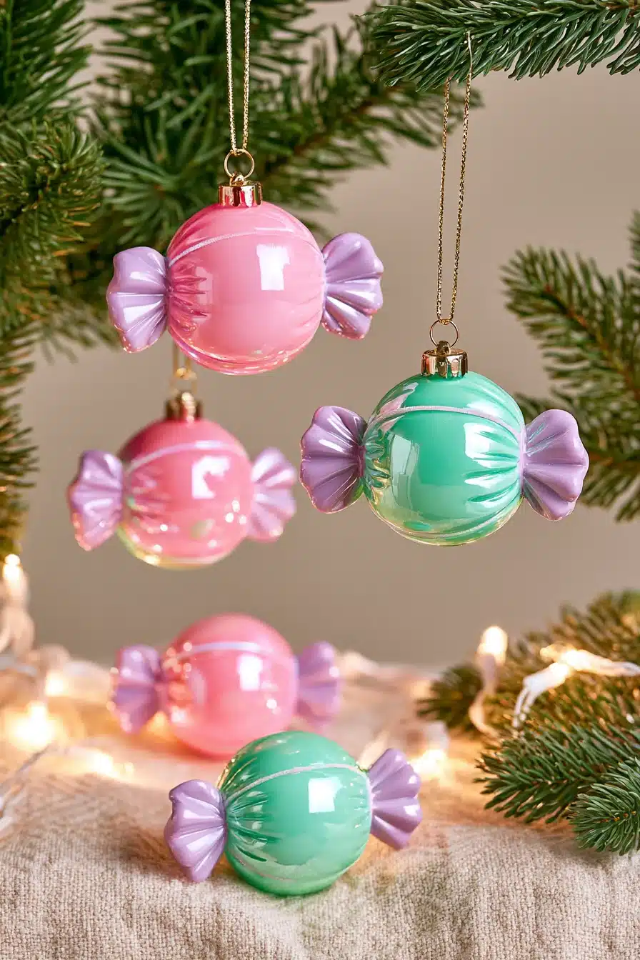 27 Dreamy Candyland Christmas Tree Decorations for a Playful Holiday