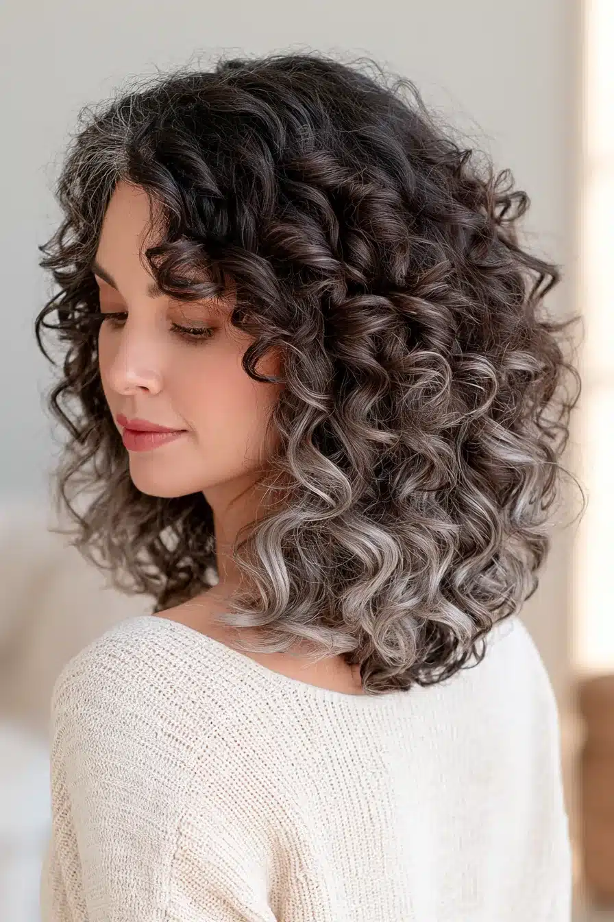 27 Beautiful Grey Blending Ideas for Dark Hair to Embrace Your Silver Strands
