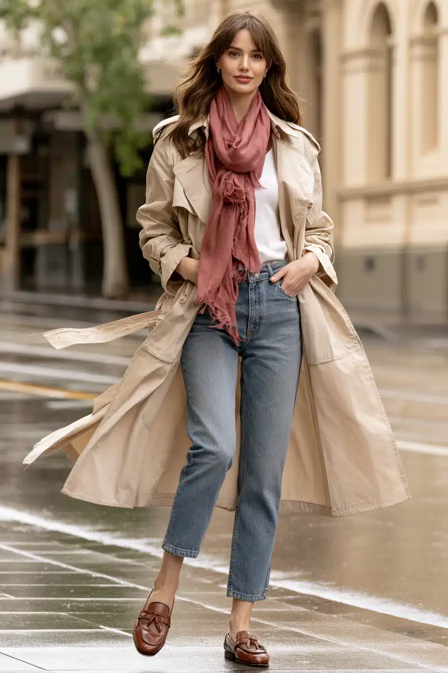 27 Chic Pink Scarf Outfit Ideas to Add a Pop of Color to Your Wardrobe