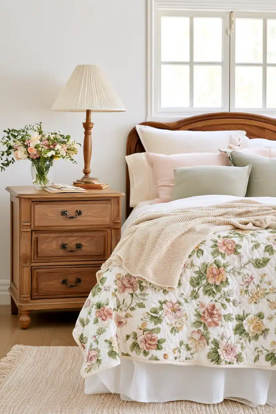 27 Beautiful Vintage Cottagecore Bedroom Ideas Full of Cozy Charm