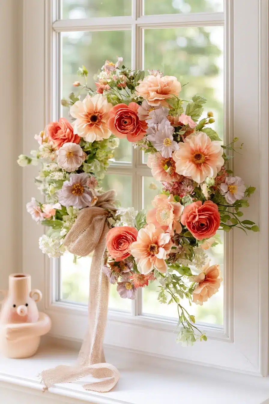 27 Beautiful Wreaths on Windows Ideas for a Charming, Festive Home