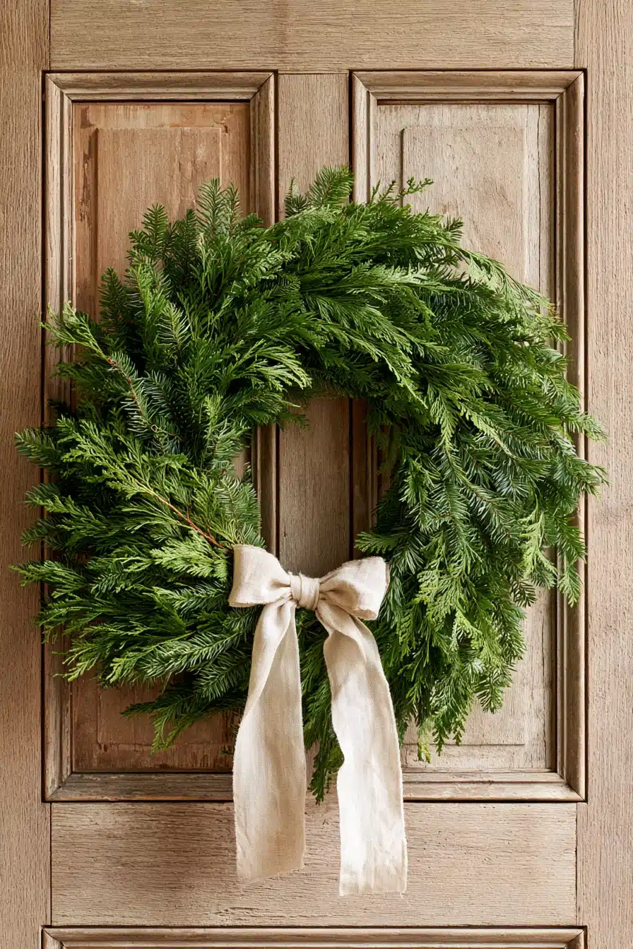 27 Cozy Winter Wreaths for Front Door Decor That Welcomes Everyone
