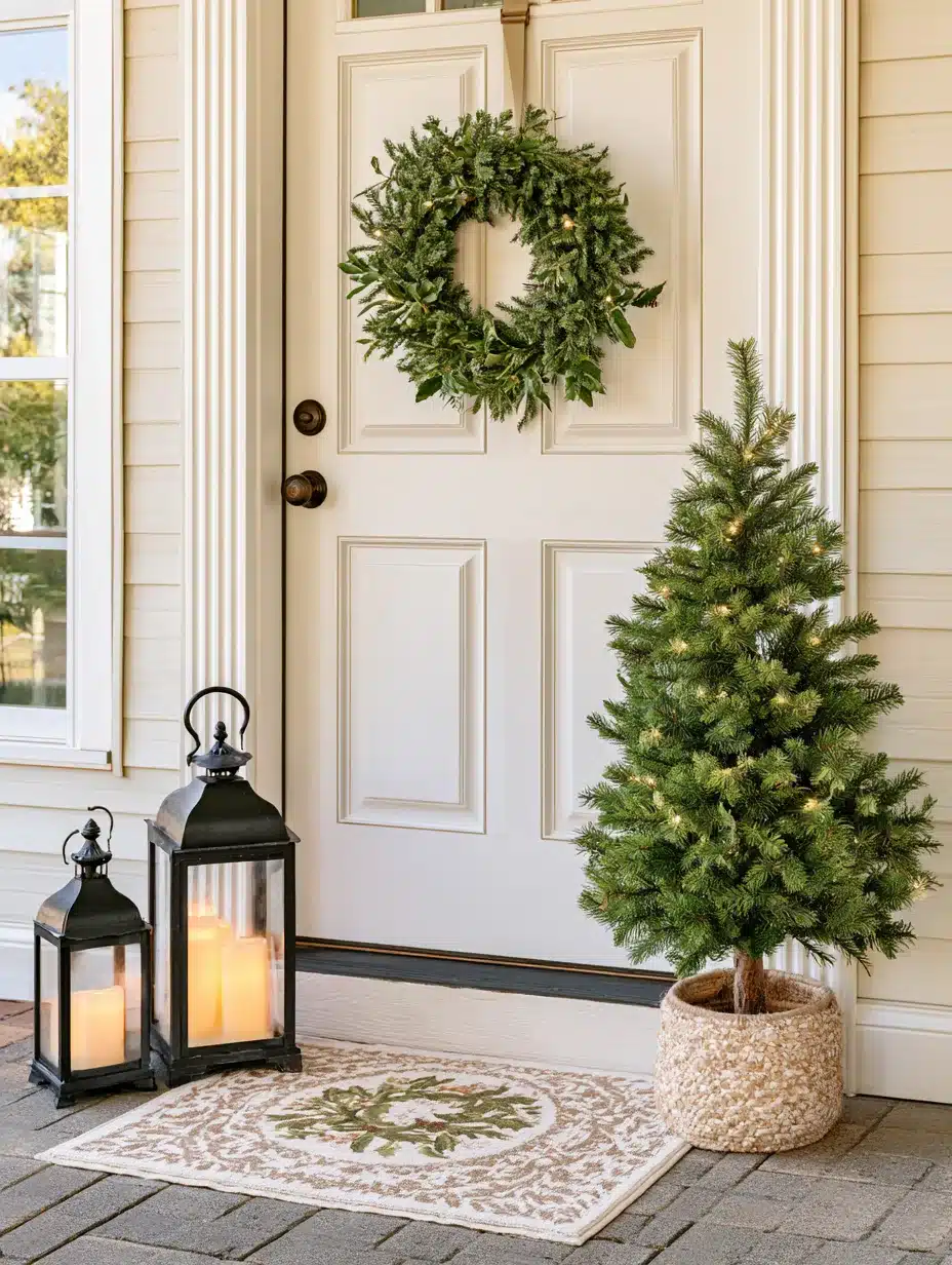 27 Cozy Winter Porch Decor Ideas for a Warm and Welcoming Entrance