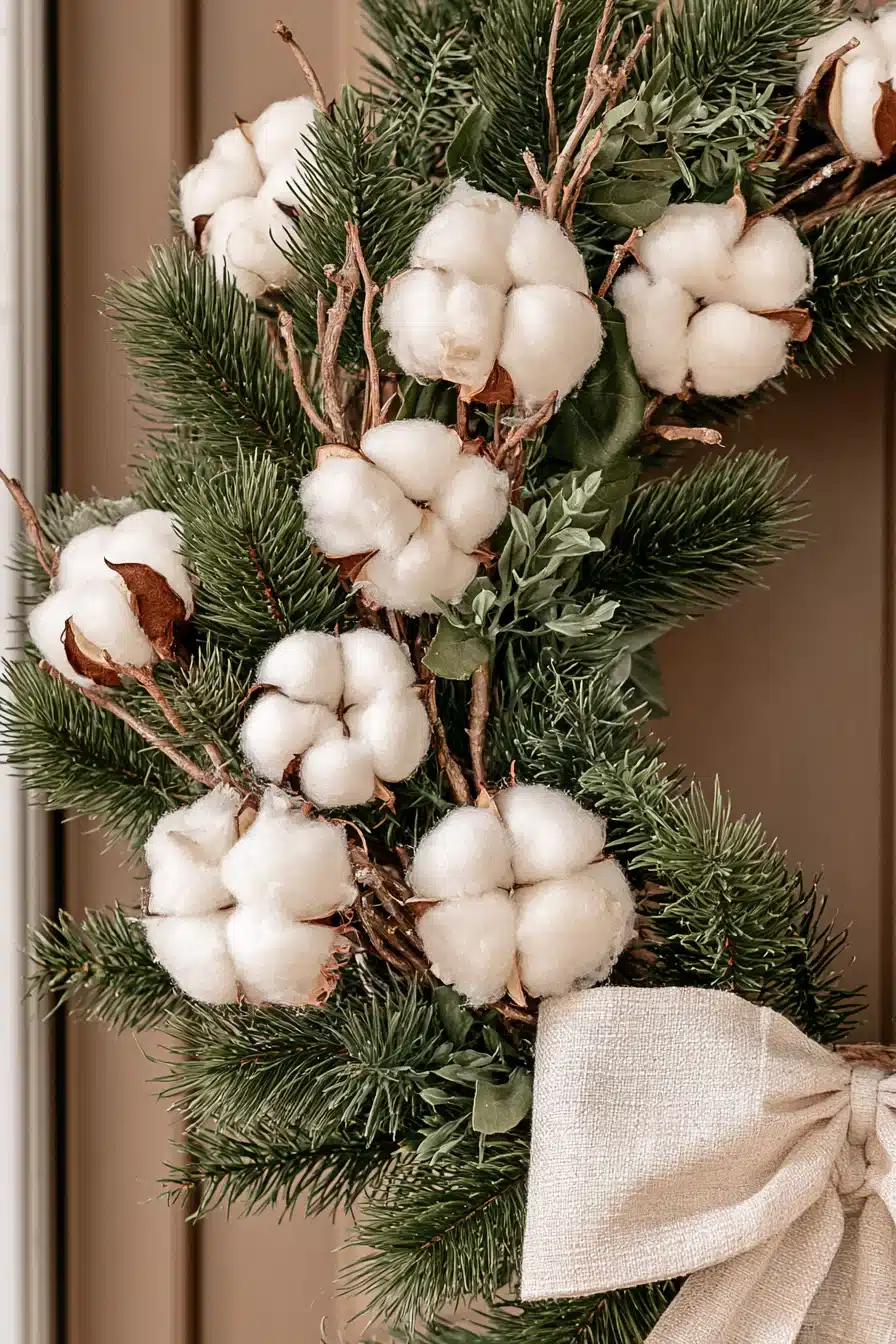 27 Cozy Winter Wreaths for Front Door Decor That Welcomes Everyone
