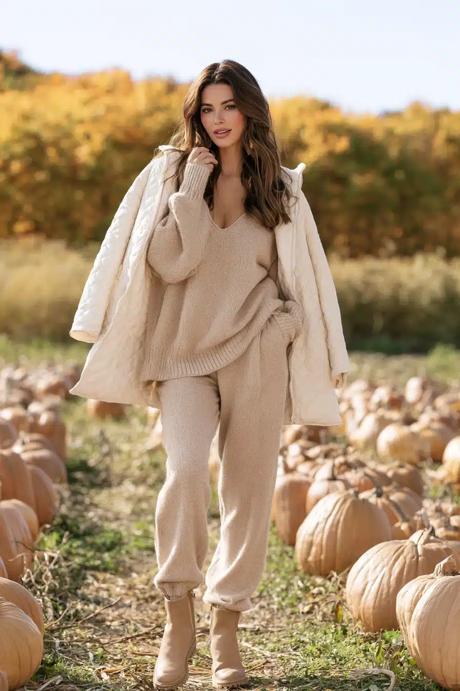 27 Cute Pumpkin Patch Outfit Ideas for a Cozy Fall Adventure