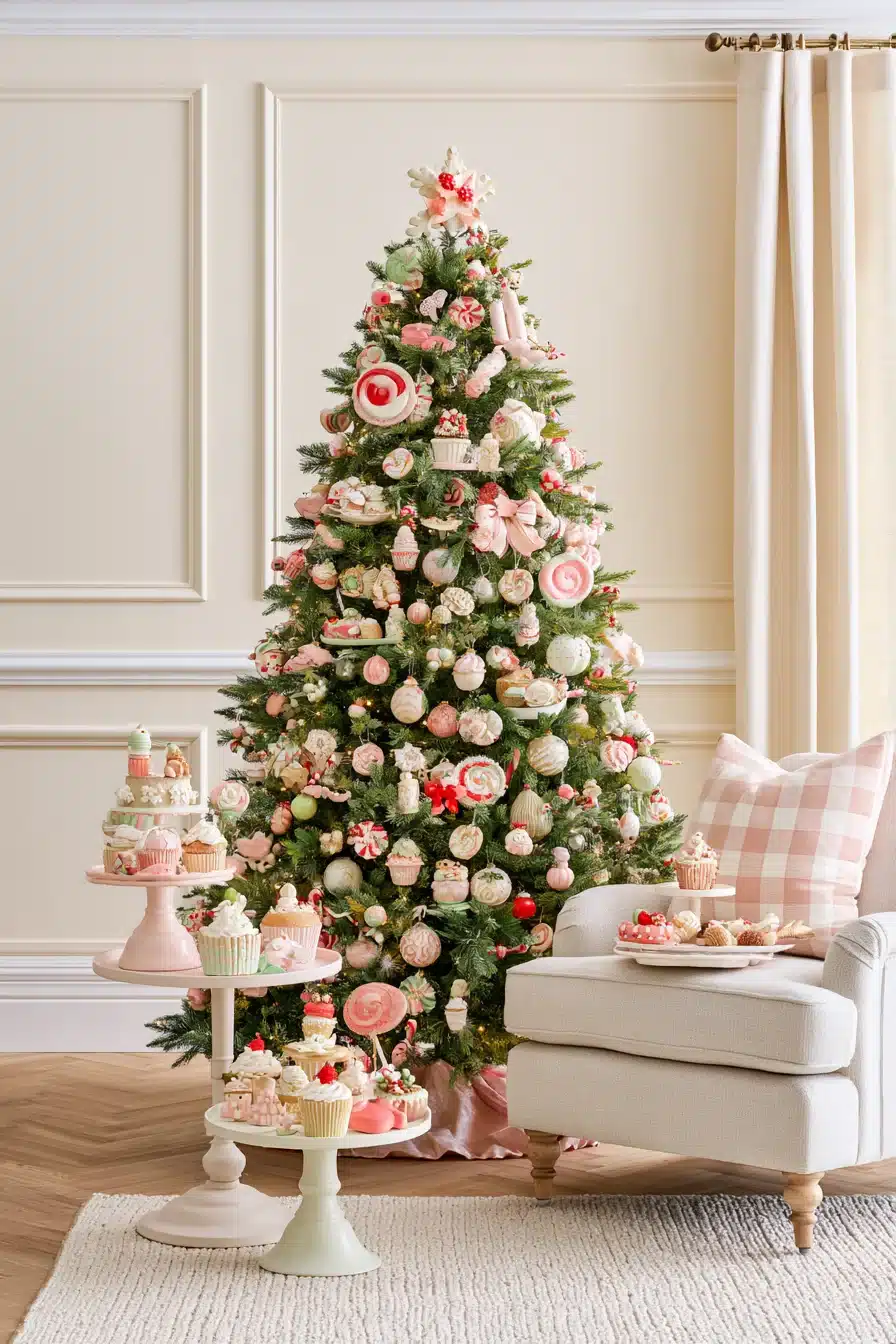 27 Dreamy Candyland Christmas Tree Decorations for a Playful Holiday