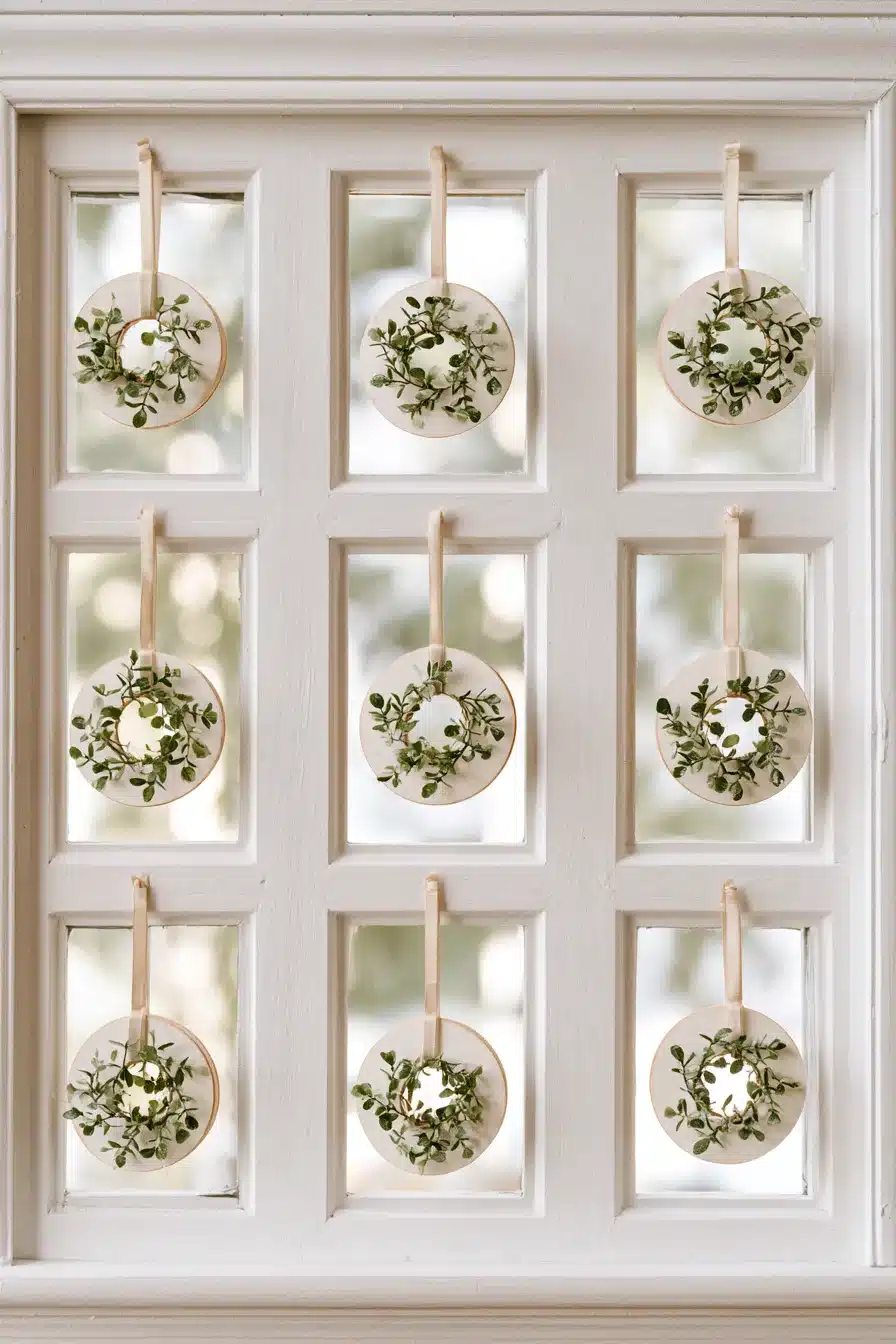 27 Beautiful Wreaths on Windows Ideas for a Charming, Festive Home