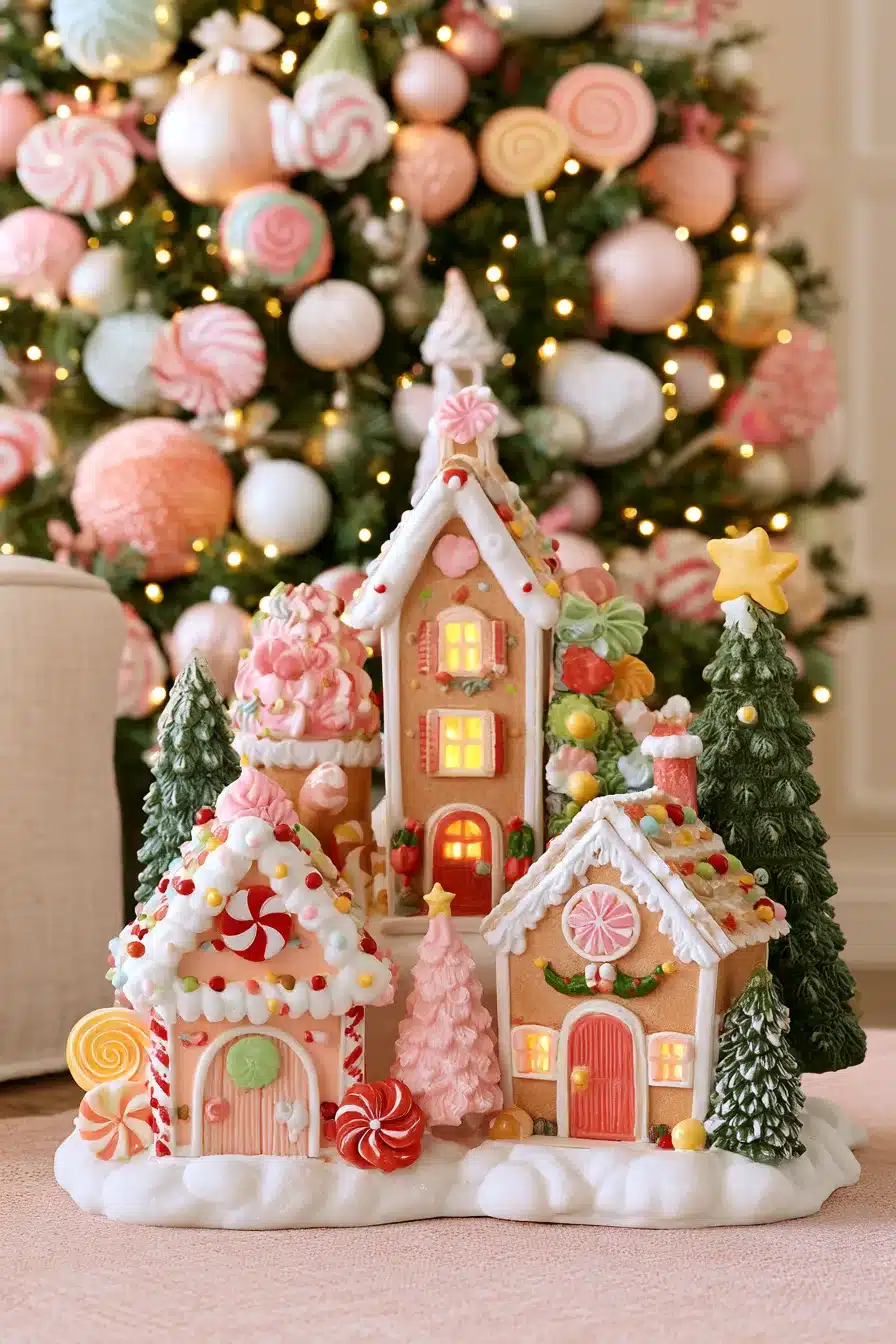 27 Dreamy Candyland Christmas Tree Decorations for a Playful Holiday