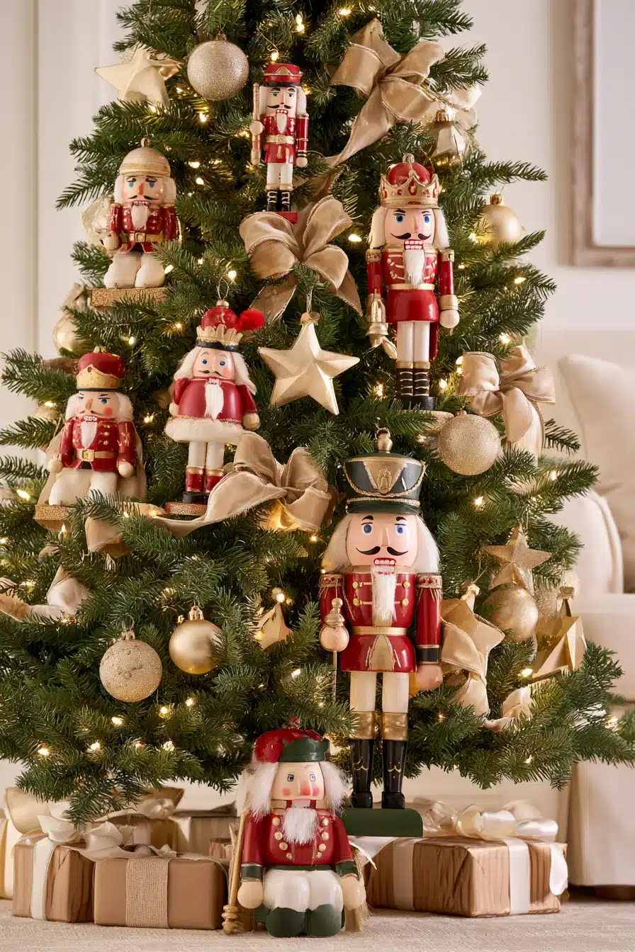 27 Stunning Gold Christmas Tree Ideas to Make Your Holiday Home Sparkle