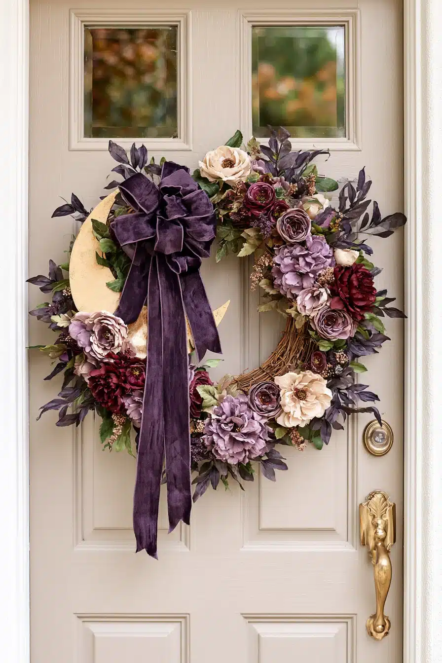 27 Stunning Witchy Wreaths for a Spellbinding Seasonal Display