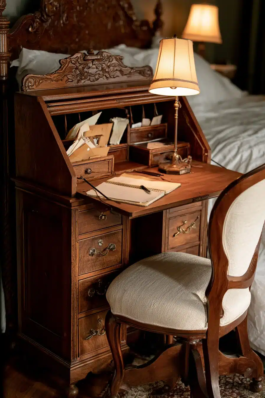 27 Beautiful Dark Academia Bedroom Ideas for Book Lovers