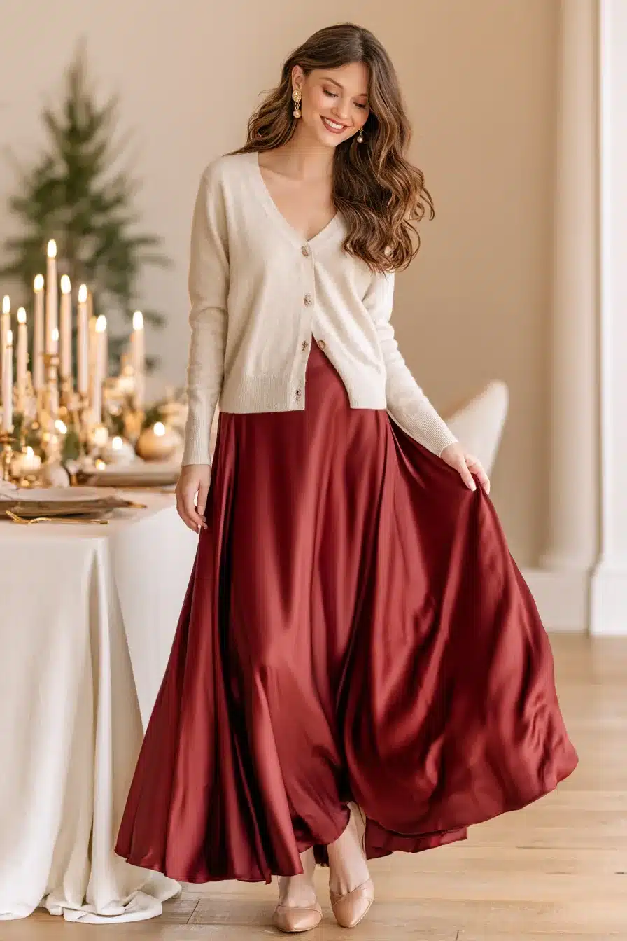 27 Cozy Christmas Dinner Outfit Ideas for a Beautiful Holiday Look