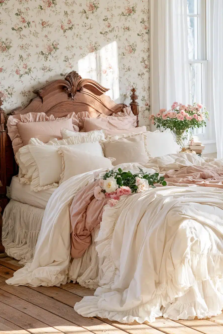 27 Beautiful Vintage Cottagecore Bedroom Ideas Full of Cozy Charm
