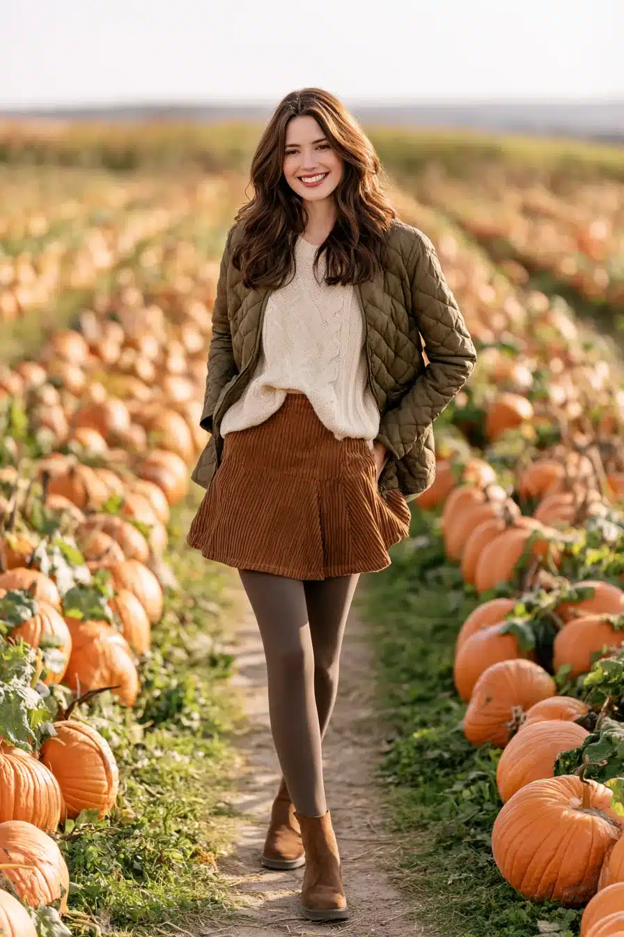 27 Cute Pumpkin Patch Outfit Ideas for a Cozy Fall Adventure