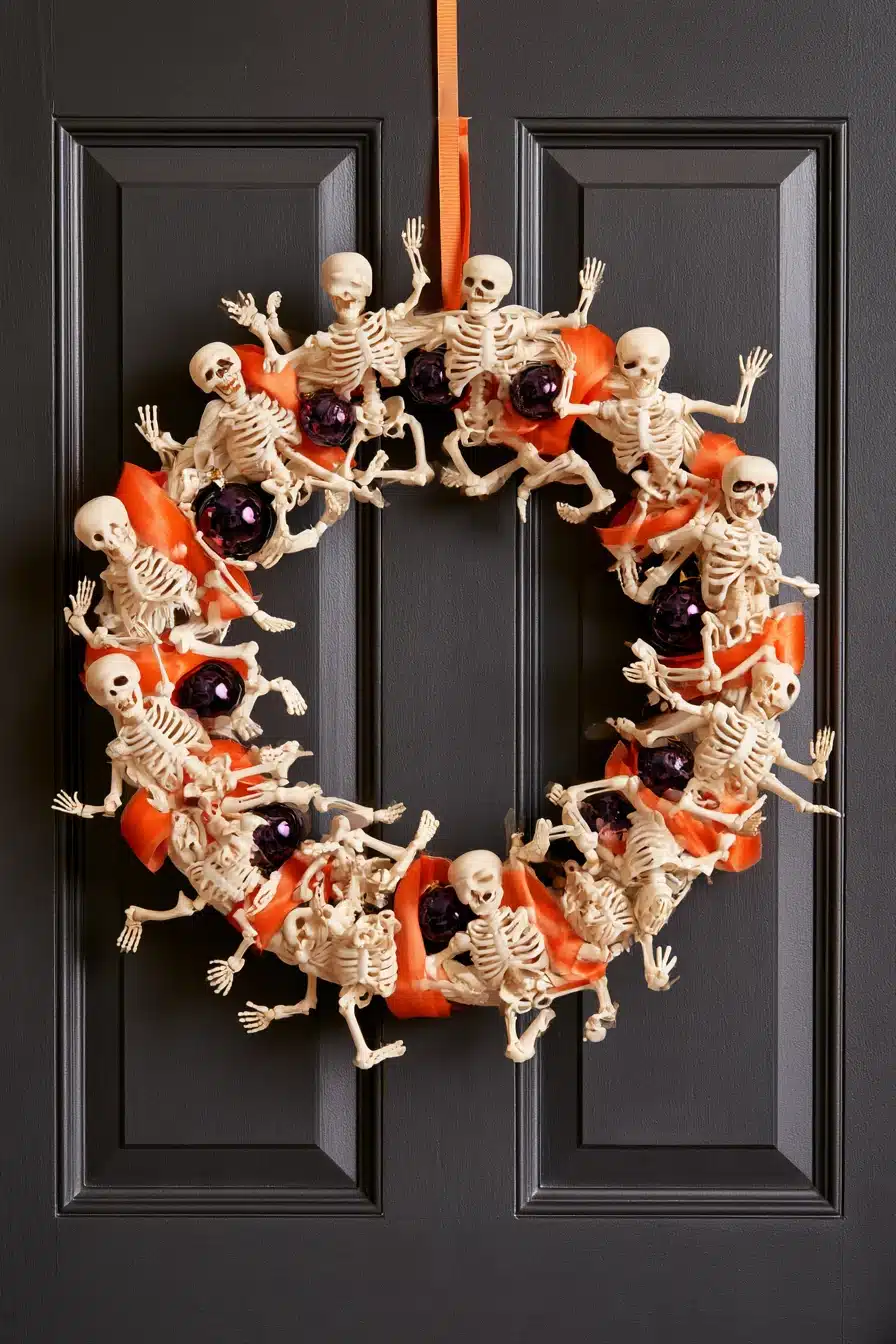 27 Beautiful Halloween Wreaths to Bring Spooky Charm to Your Front Door