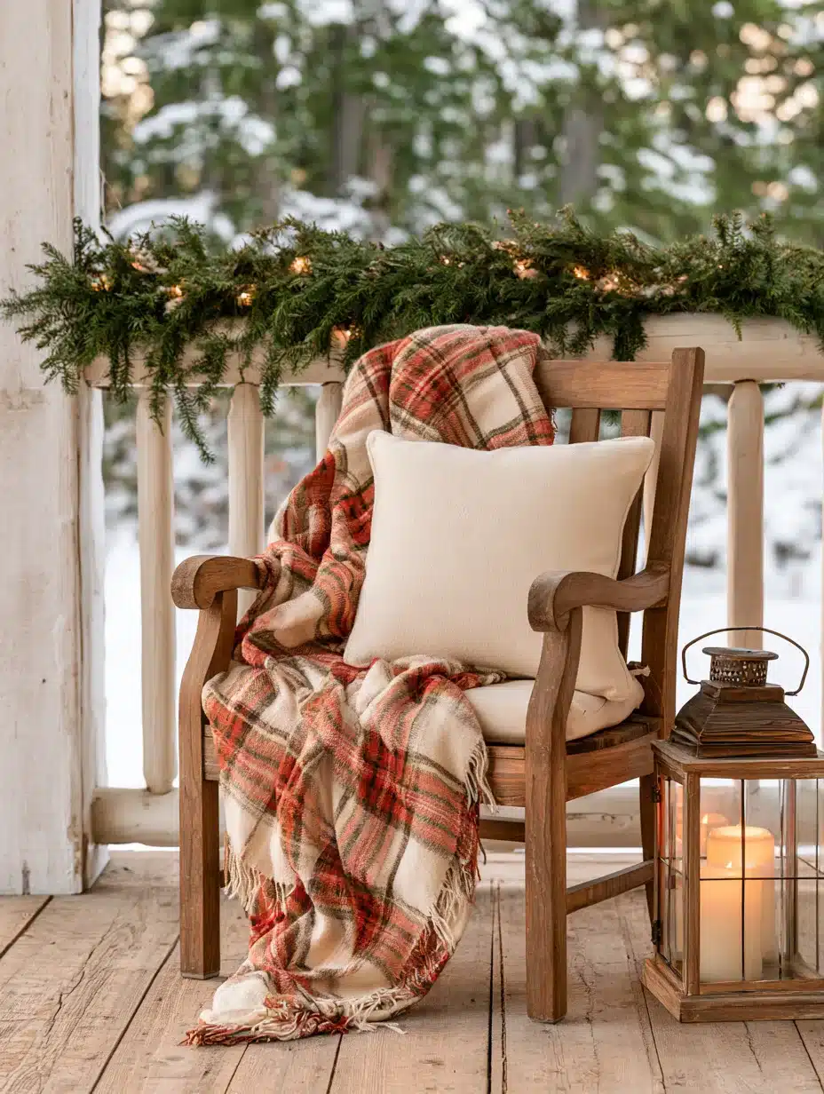 27 Cozy Winter Porch Decor Ideas for a Warm and Welcoming Entrance