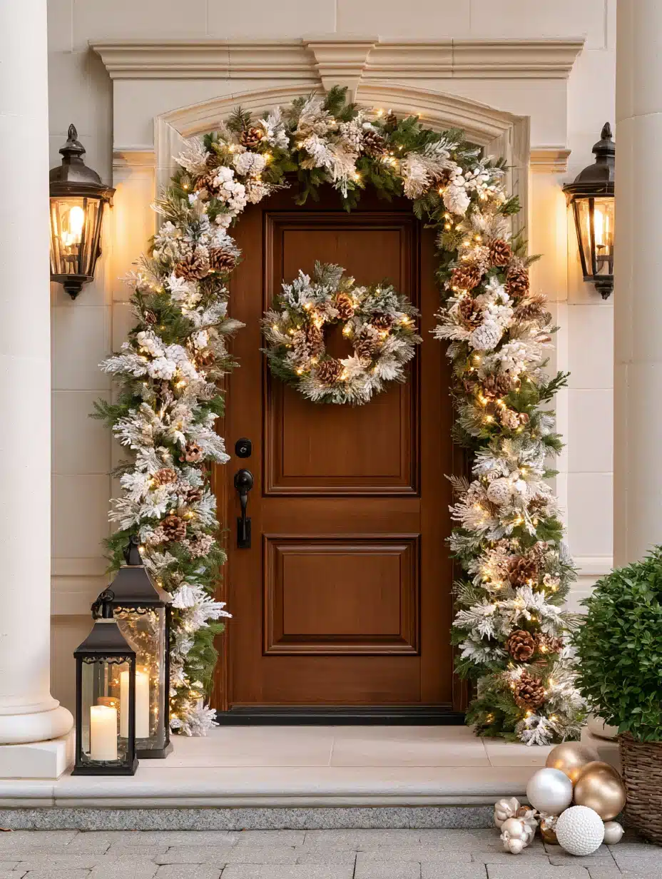 27 Cozy Winter Porch Decor Ideas for a Warm and Welcoming Entrance