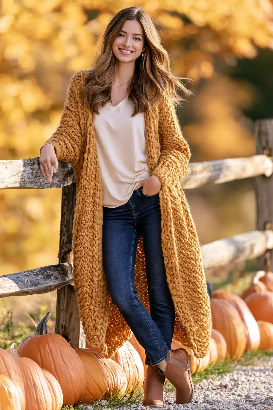 27 Cute Pumpkin Patch Outfit Ideas for a Cozy Fall Adventure