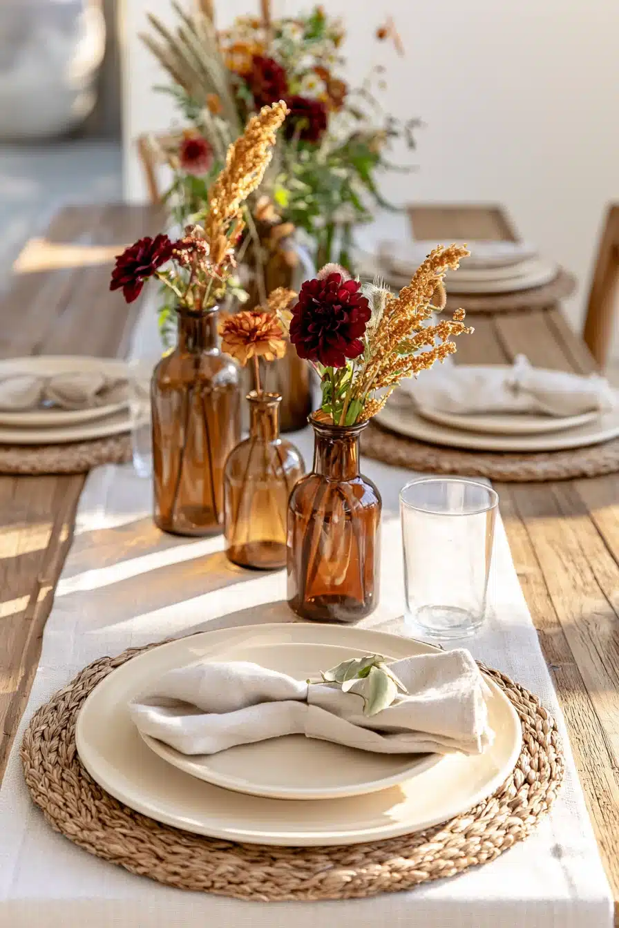 27 Easy Thanksgiving Tablescapes to Make Your Holiday Gathering Feel Special