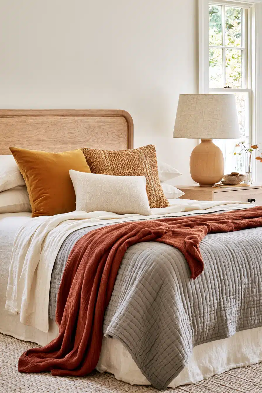 27 Cozy Fall Bedding Ideas for a Warm and Inviting Bedroom