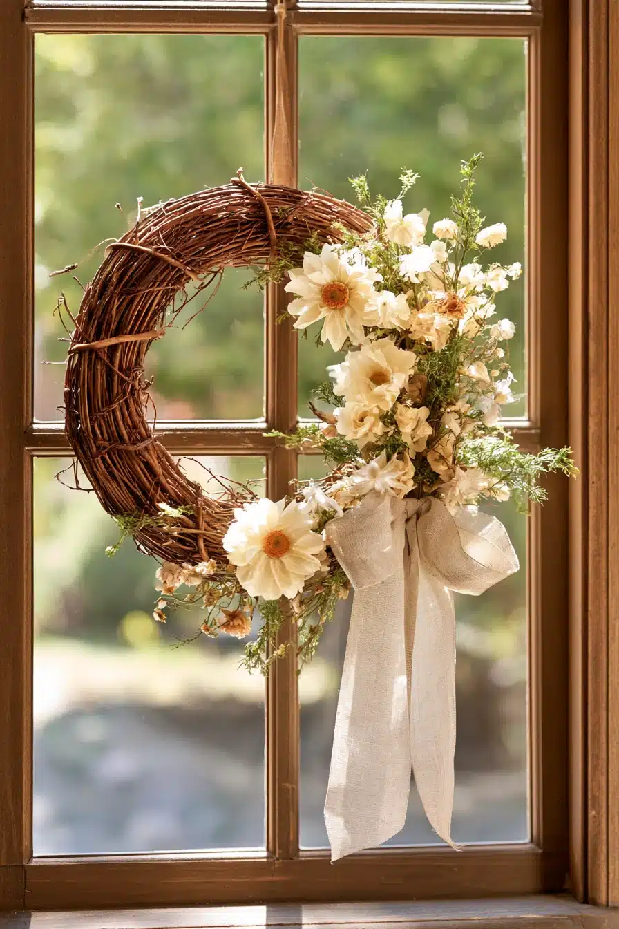 27 Beautiful Wreaths on Windows Ideas for a Charming, Festive Home