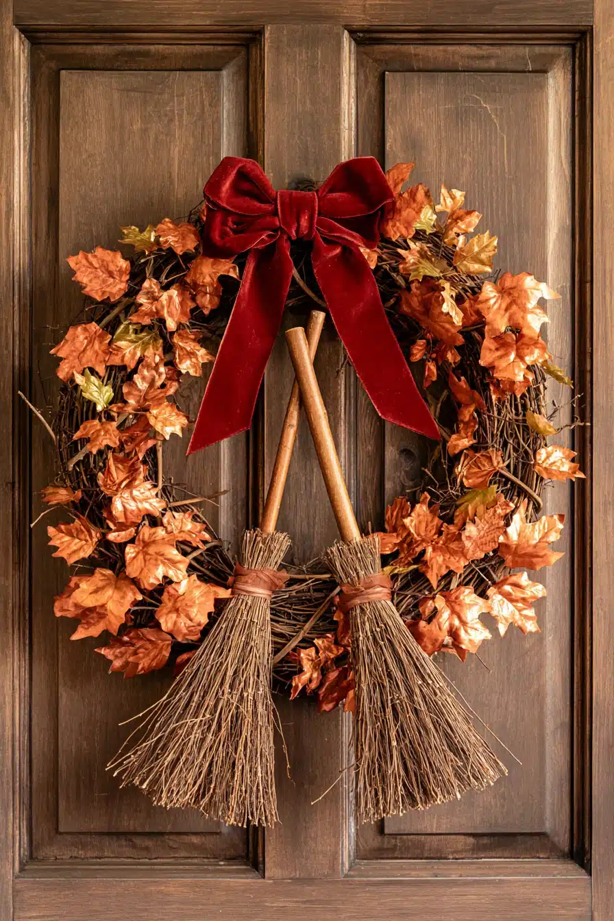 27 Stunning Witchy Wreaths for a Spellbinding Seasonal Display