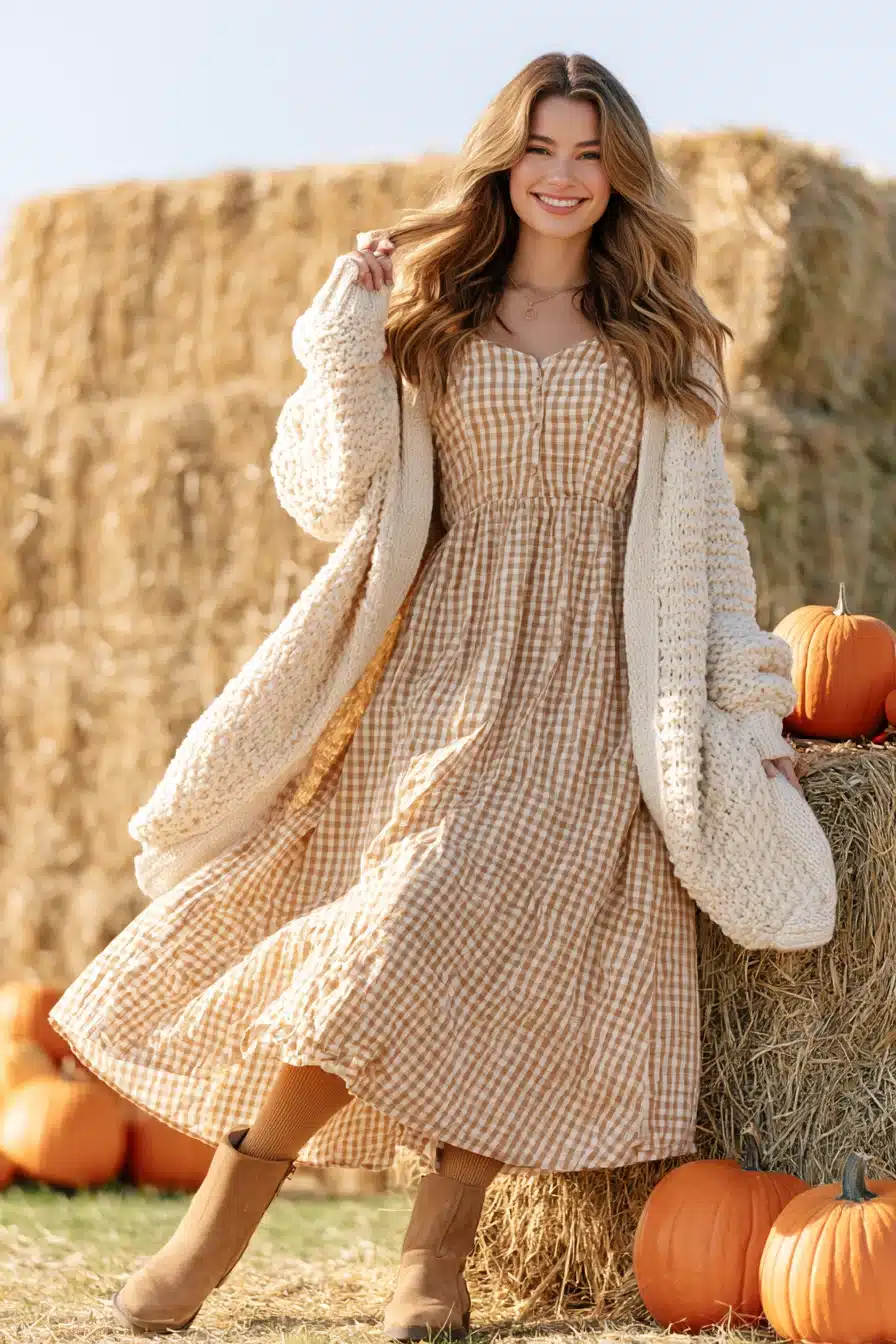 27 Cute Pumpkin Patch Outfit Ideas for a Cozy Fall Adventure