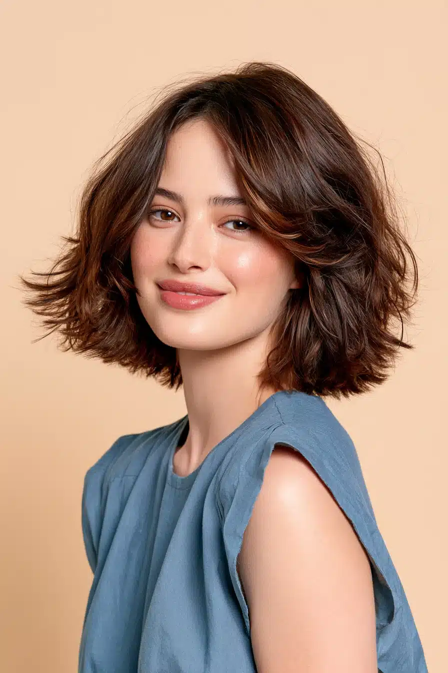 27 Flattering Round Face Hairstyle Ideas to Refresh Your Look