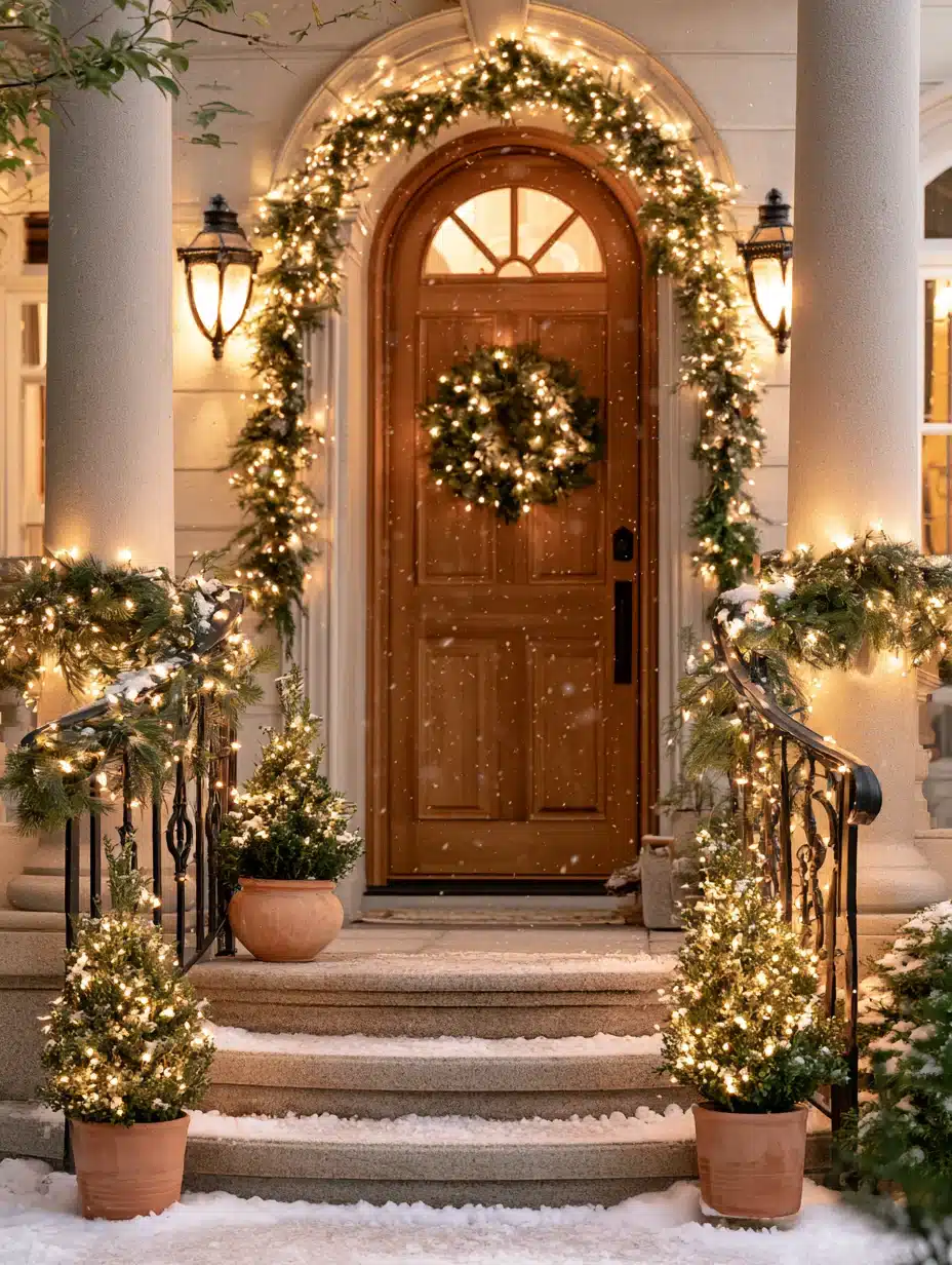 27 Cozy Winter Porch Decor Ideas for a Warm and Welcoming Entrance