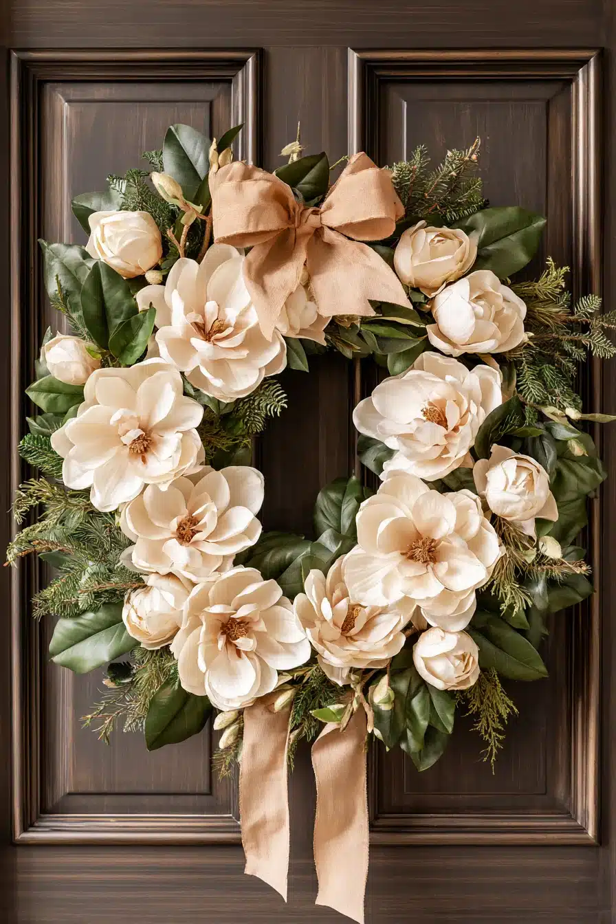 27 Cozy Winter Wreaths for Front Door Decor That Welcomes Everyone